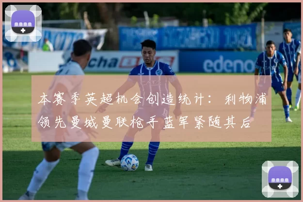 本赛季英超机会创造统计：利物浦领先曼城曼联枪手蓝军紧随其后